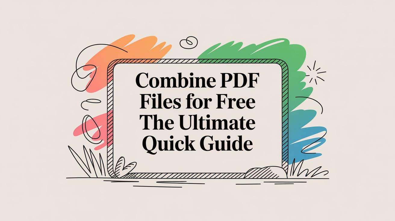 Combine PDF Files for Free The Ultimate Quick Guide