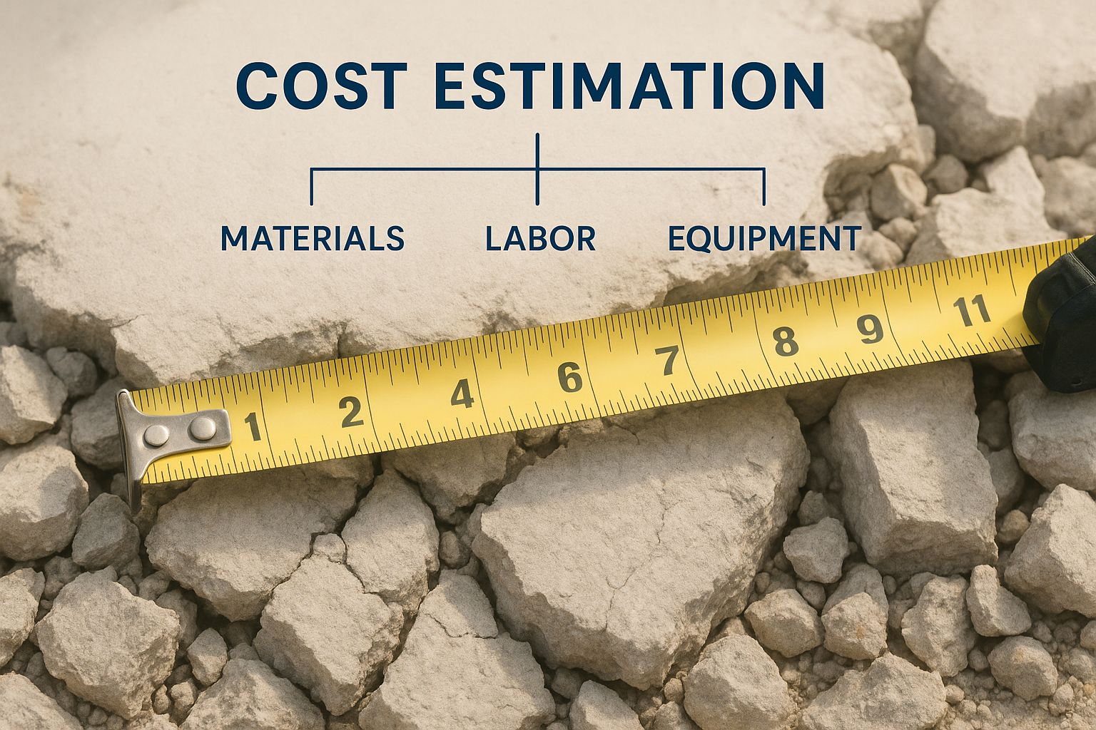 Infographic about costs of demolition