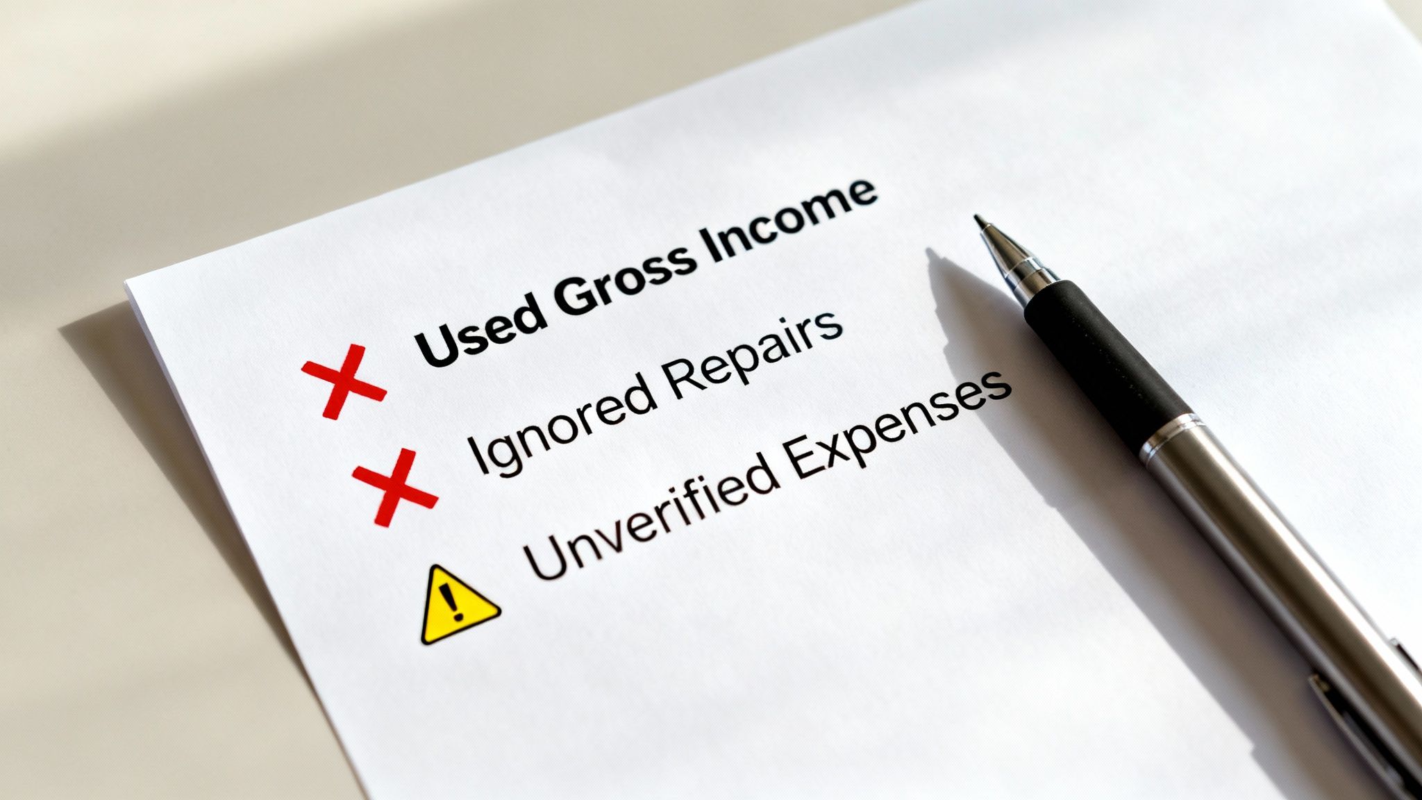 A person looking concerned while reviewing financial documents with a calculator.