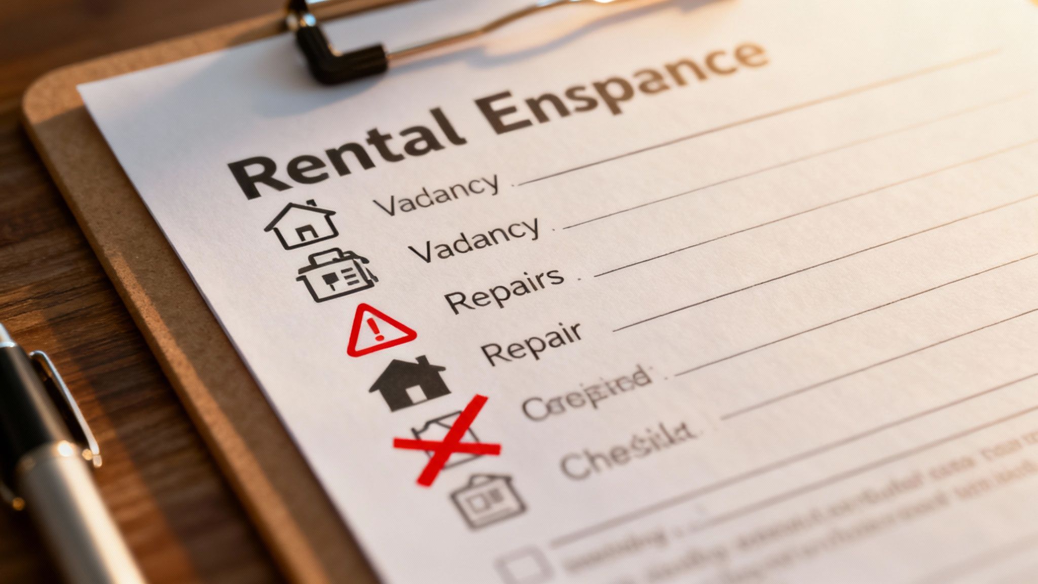 A red warning sign with a percentage symbol, illustrating the risks of calculation errors.