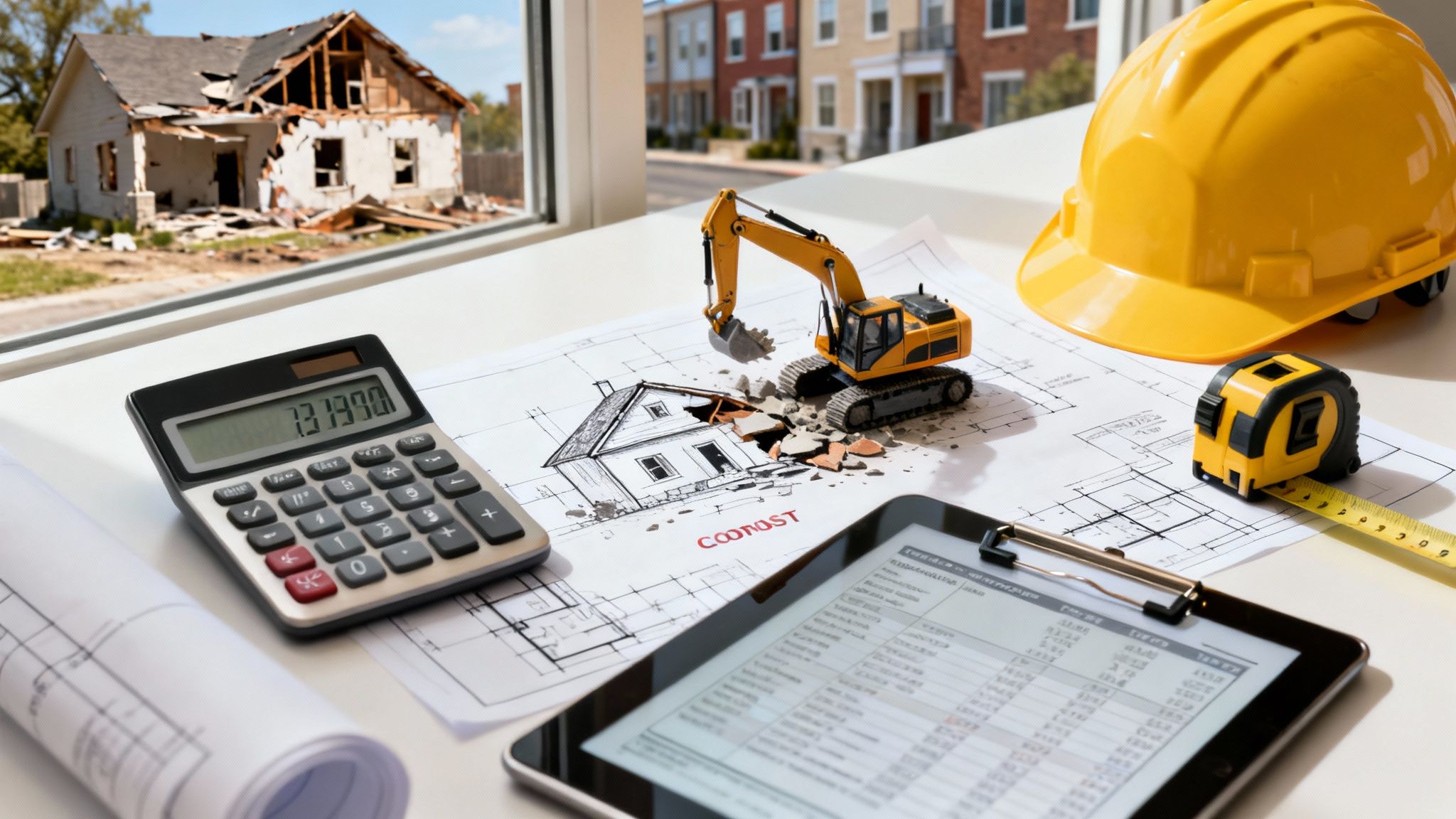 Demolition Costs Calculator: Your Guide to Tearing Down a House