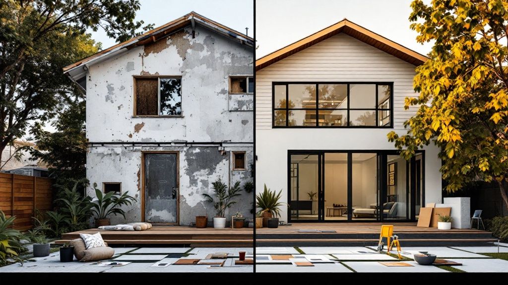 8 Inspiring Before and After House Flips for 2025