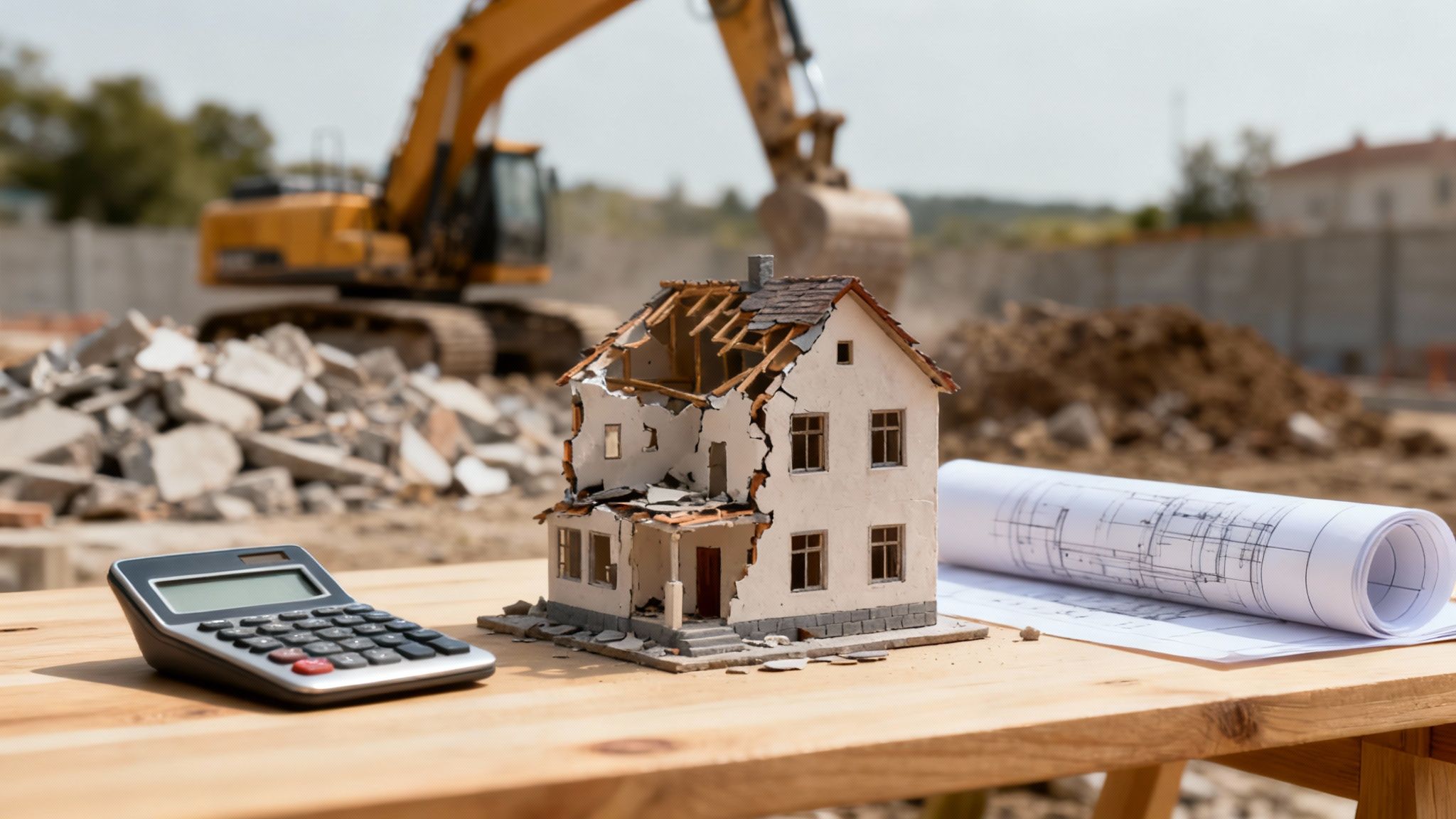 Your Guide to Using a Demolition Cost Calculator
