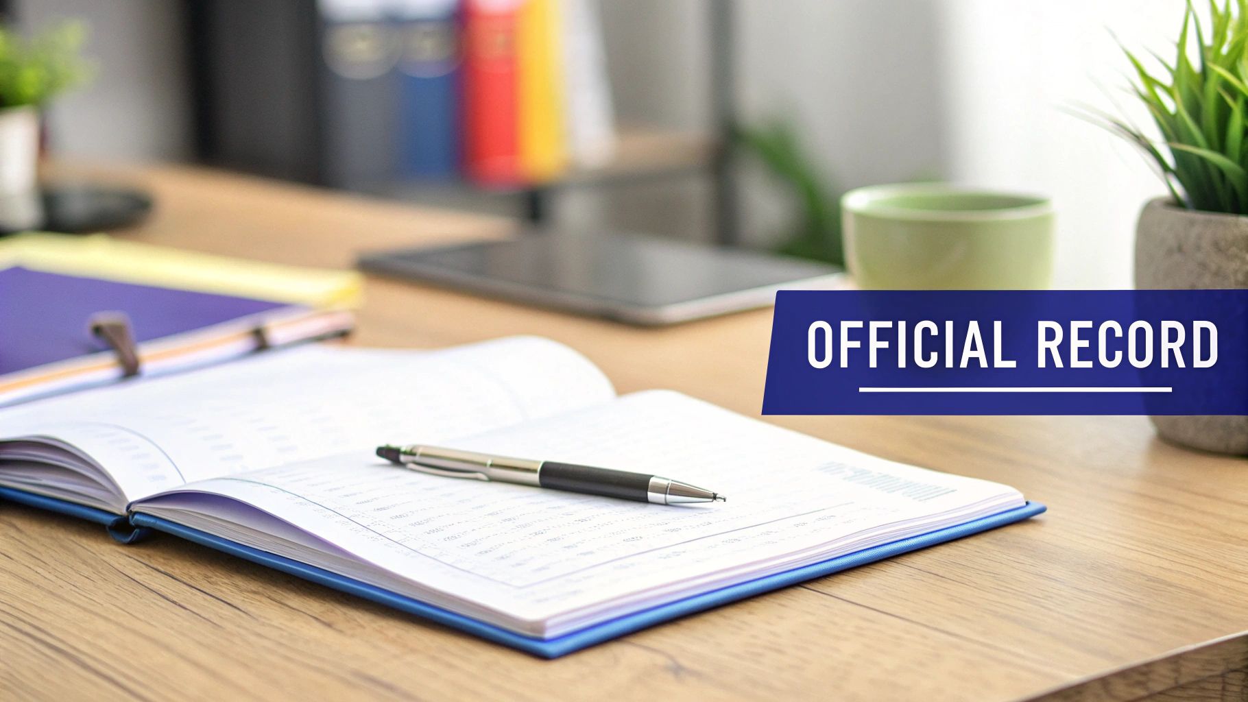 A professional reviewing documents on a tablet, symbolizing the importance of good documentation practices.