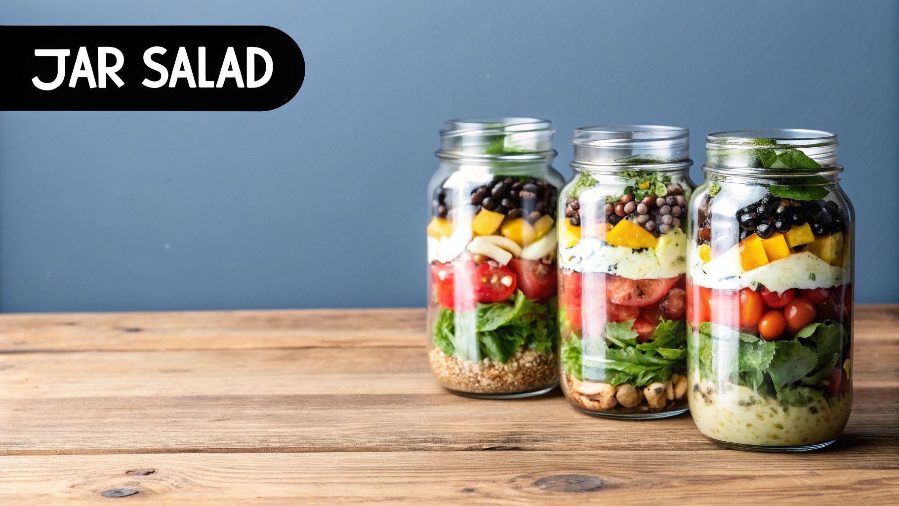 Mason Jar Salads