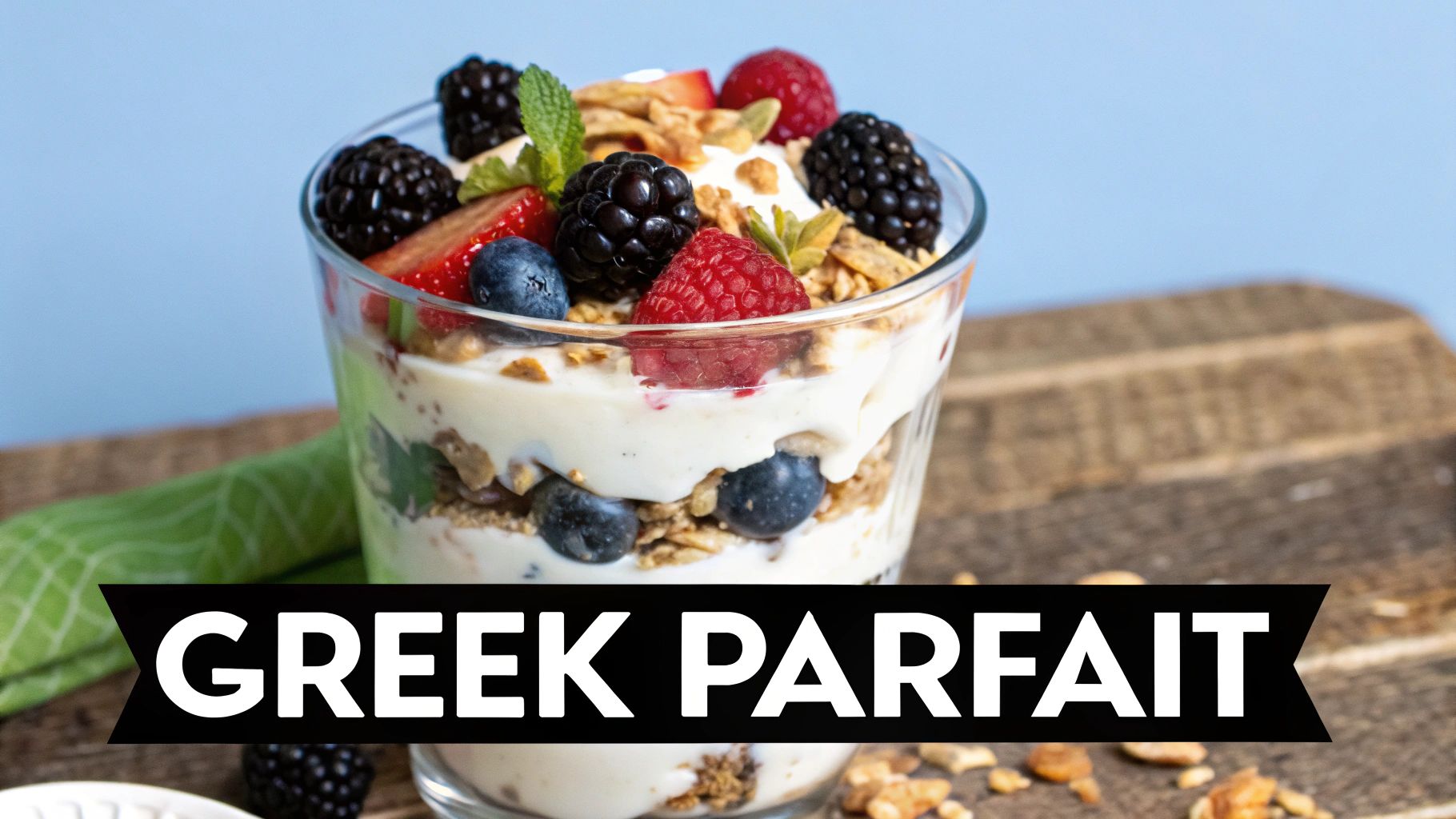 Greek Yogurt Parfait