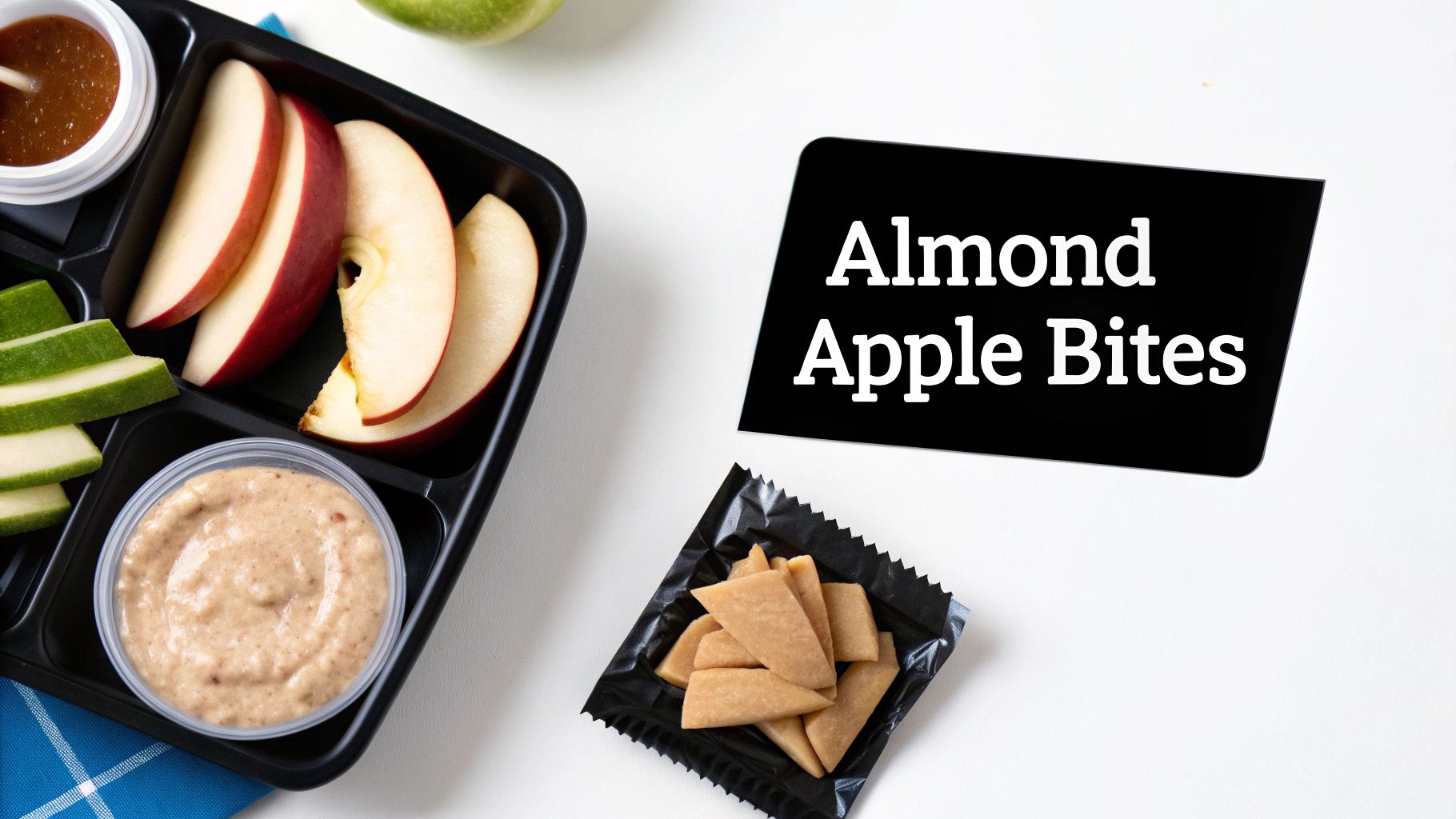 Apple Slices with Almond Butter