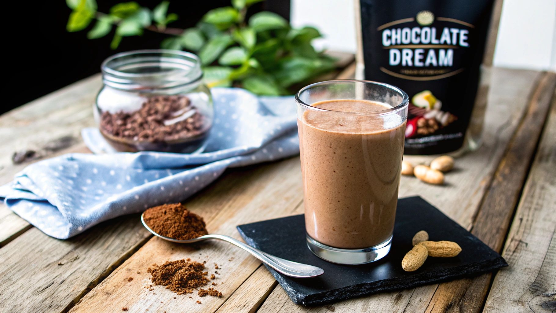 Chocolate Peanut Butter Protein Dream