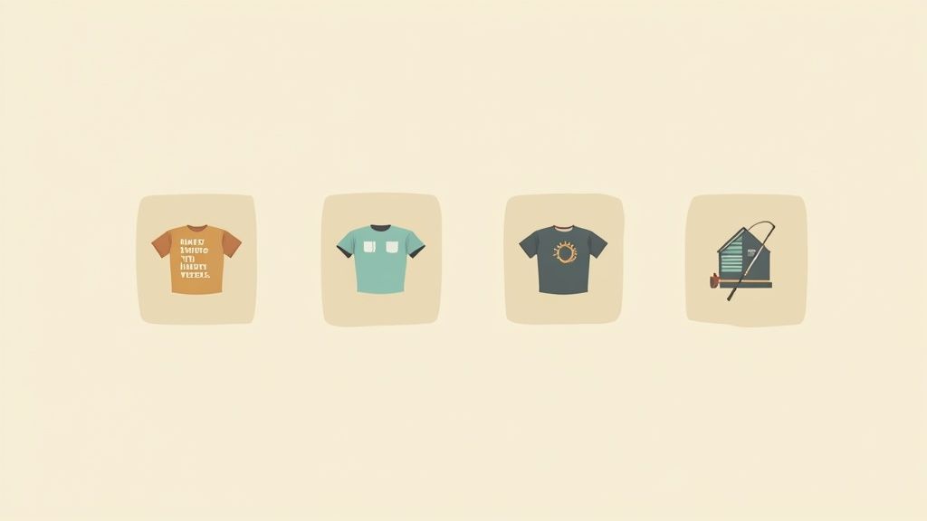 A man wearing a unique t shirt with a funny cat design.