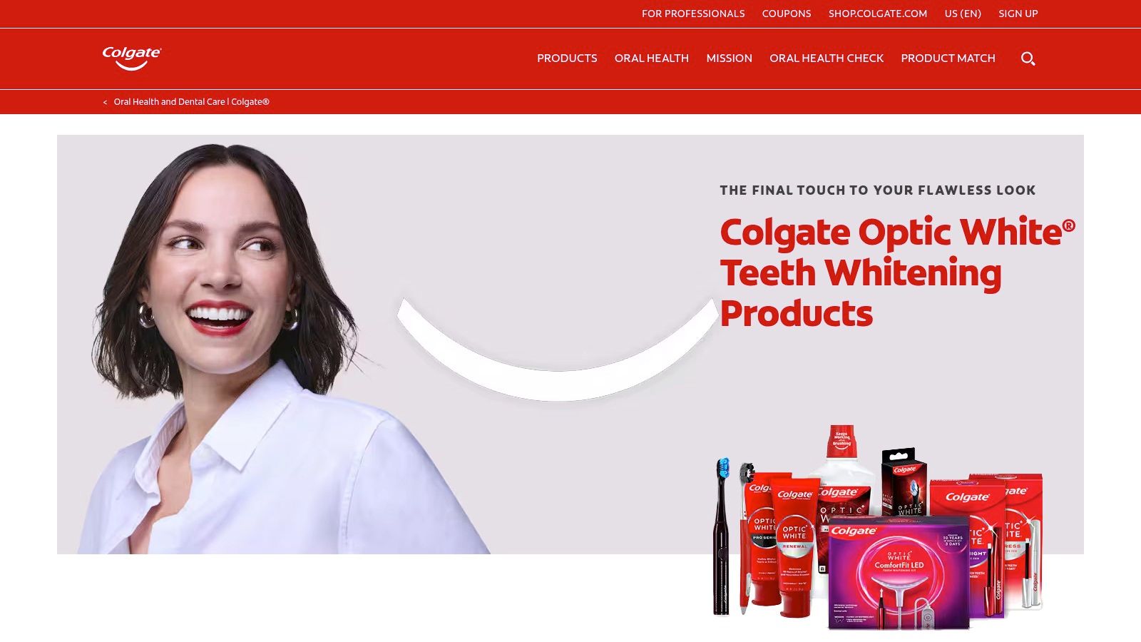 Colgate Optic White
