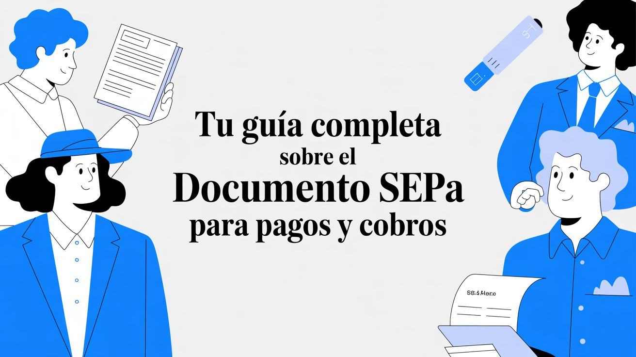Tu guía completa sobre el documento sepa para pagos y cobros
