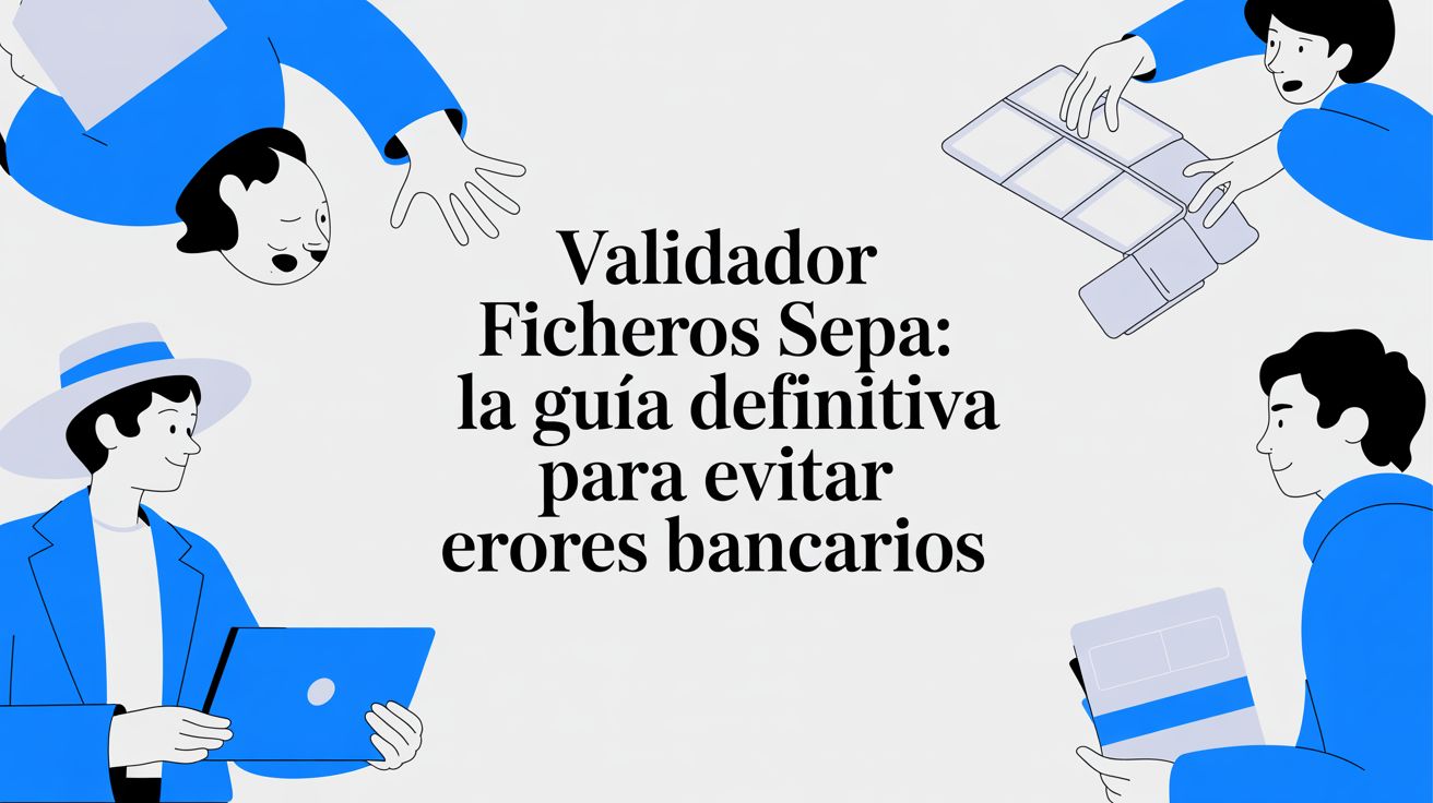 SEPA file validator: the definitive guide to avoiding bank errors