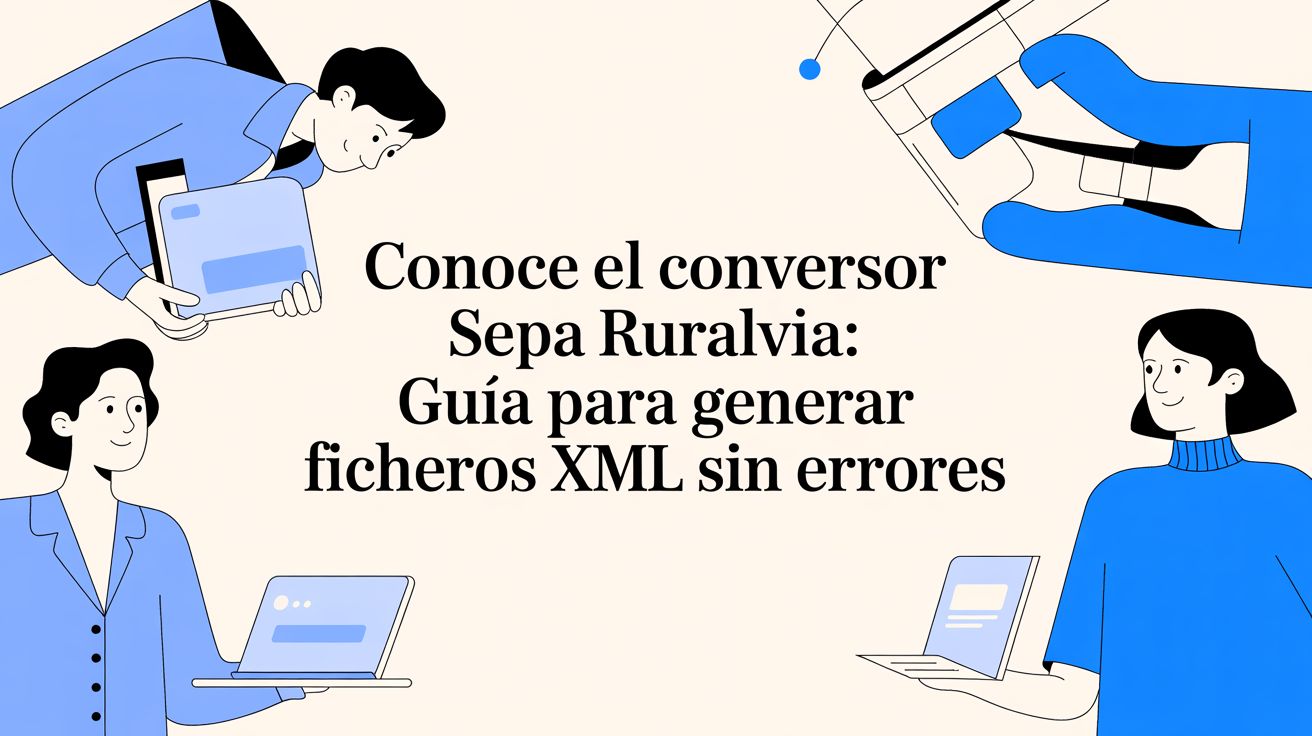 Conoce el conversor sepa ruralvia: guía para generar ficheros XML sin errores