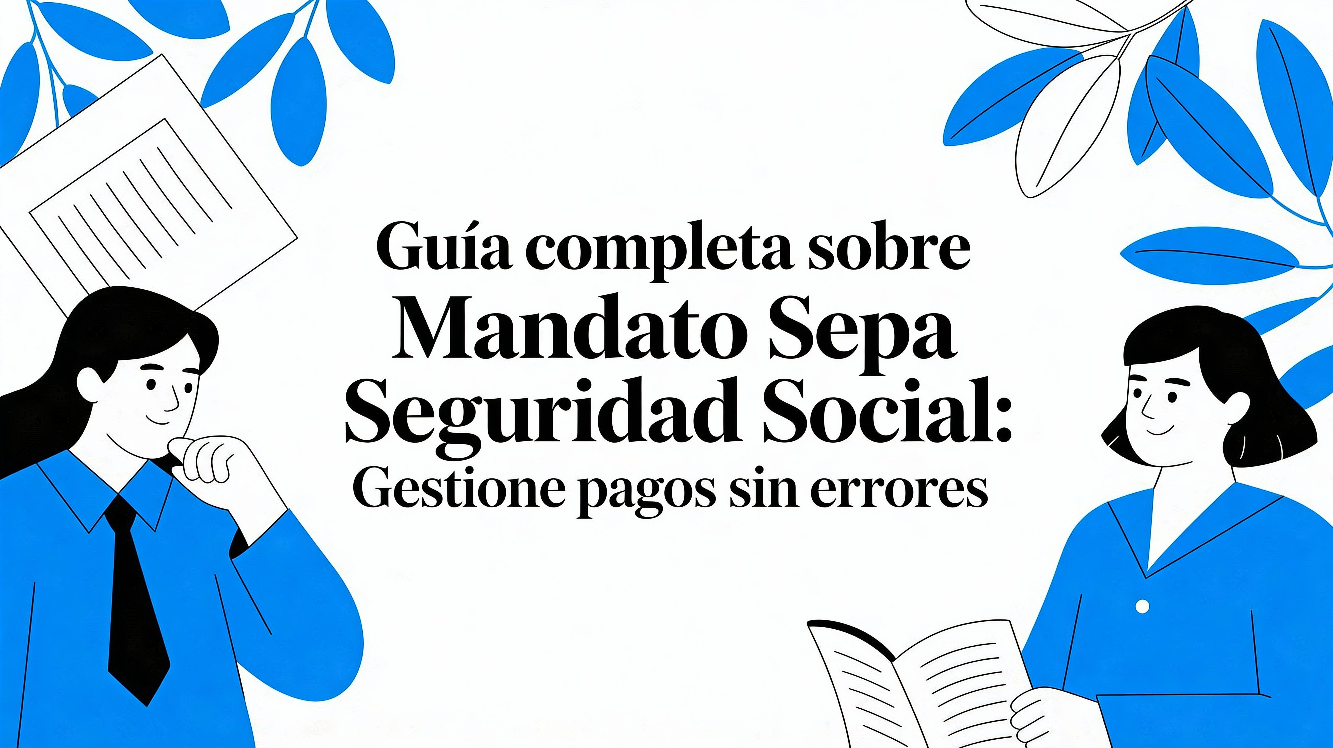Guía completa sobre mandato sepa seguridad social: gestione pagos sin errores