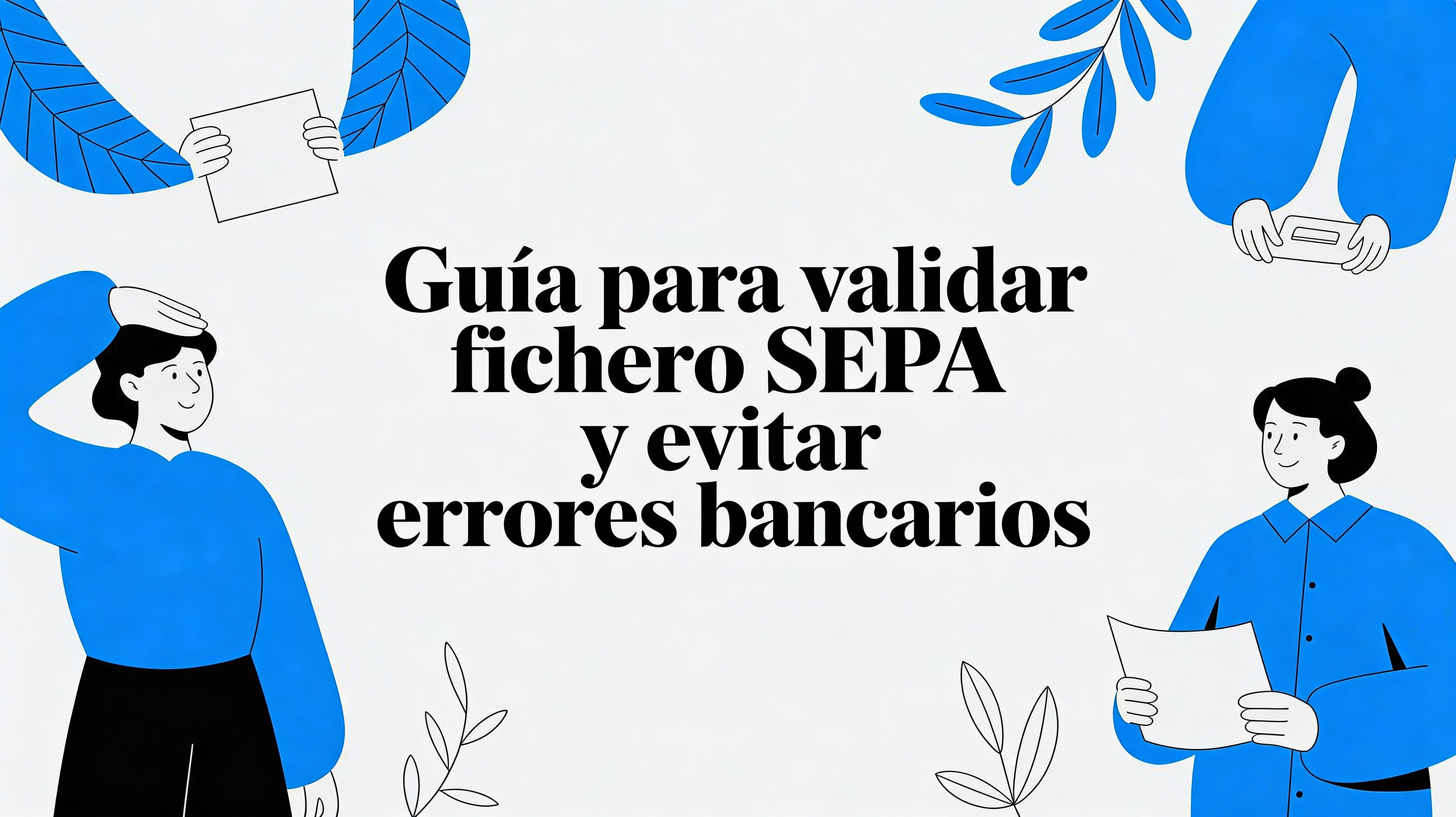 Guide to validating SEPA files and avoiding bank errors