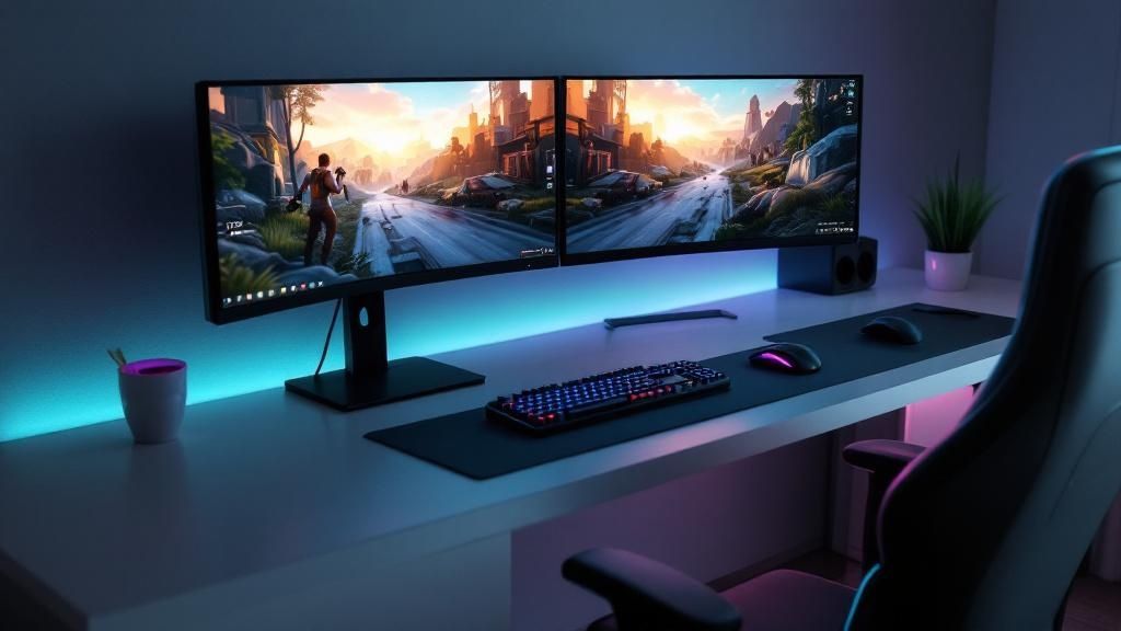 Modern Gaming Setup