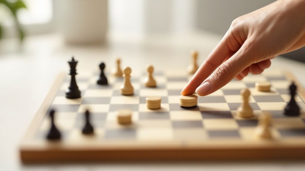 Defensive Backgammon Position