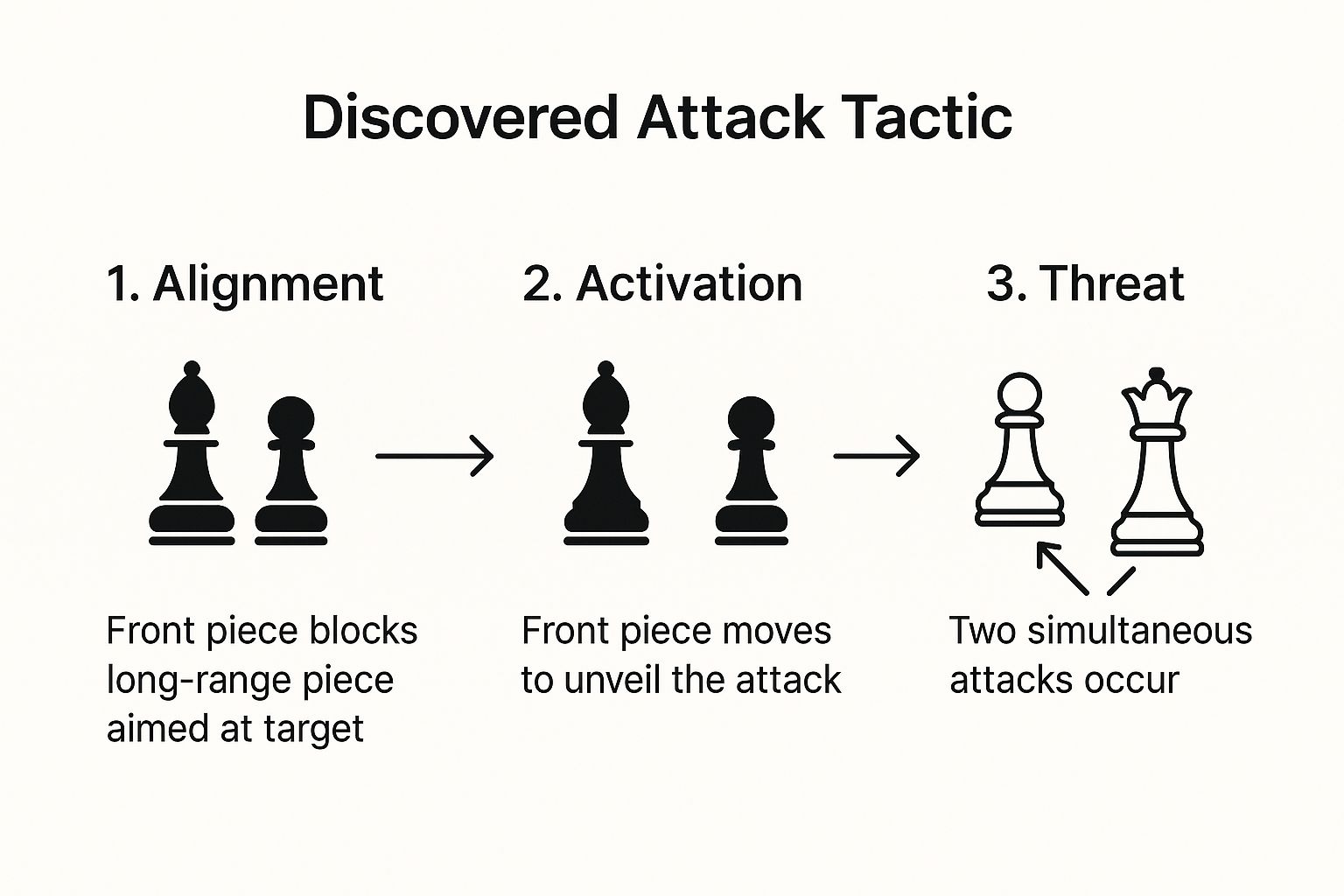 Infographic showing key data about Discovered Attack