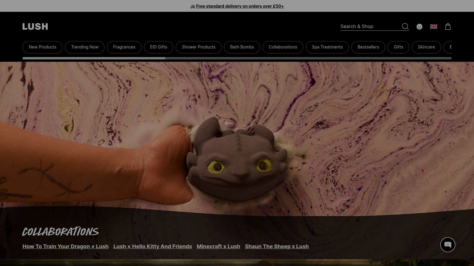 Lush Spa Gift Set