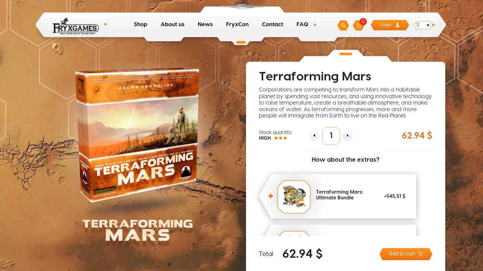 Terraforming Mars