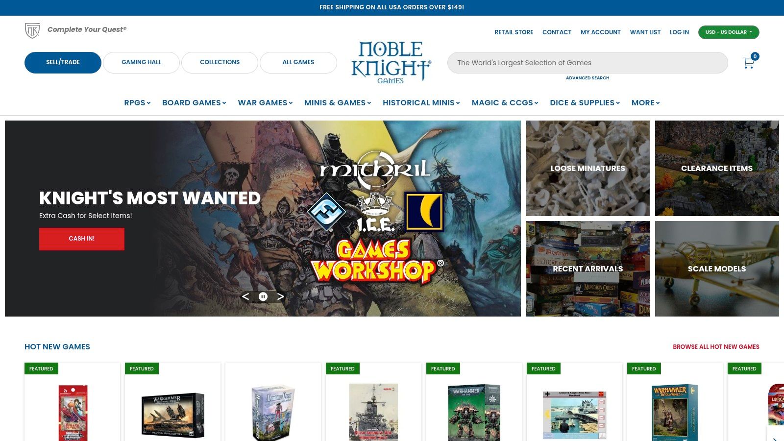 Noble Knight Games