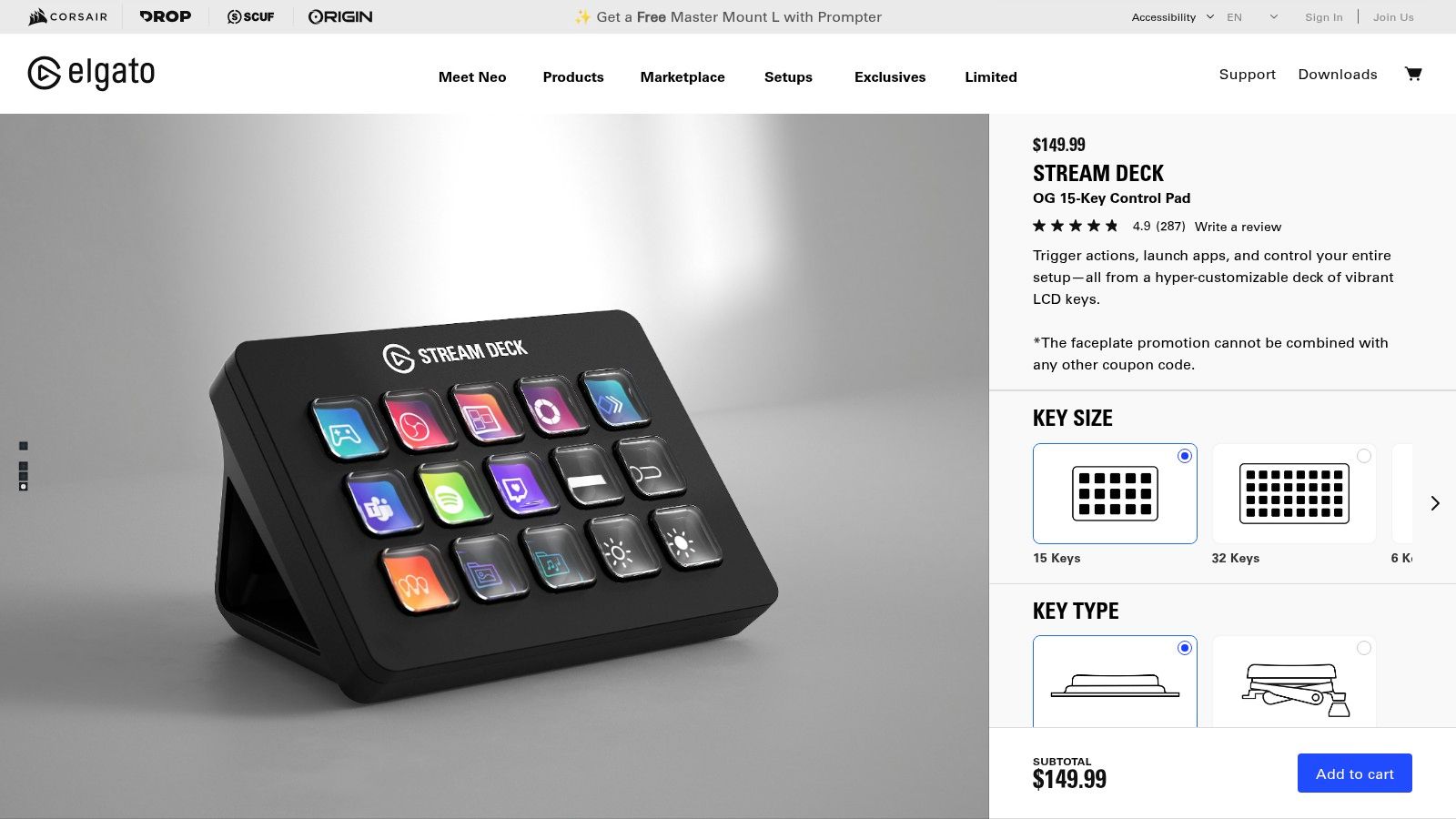 Elgato Stream Deck MK.2