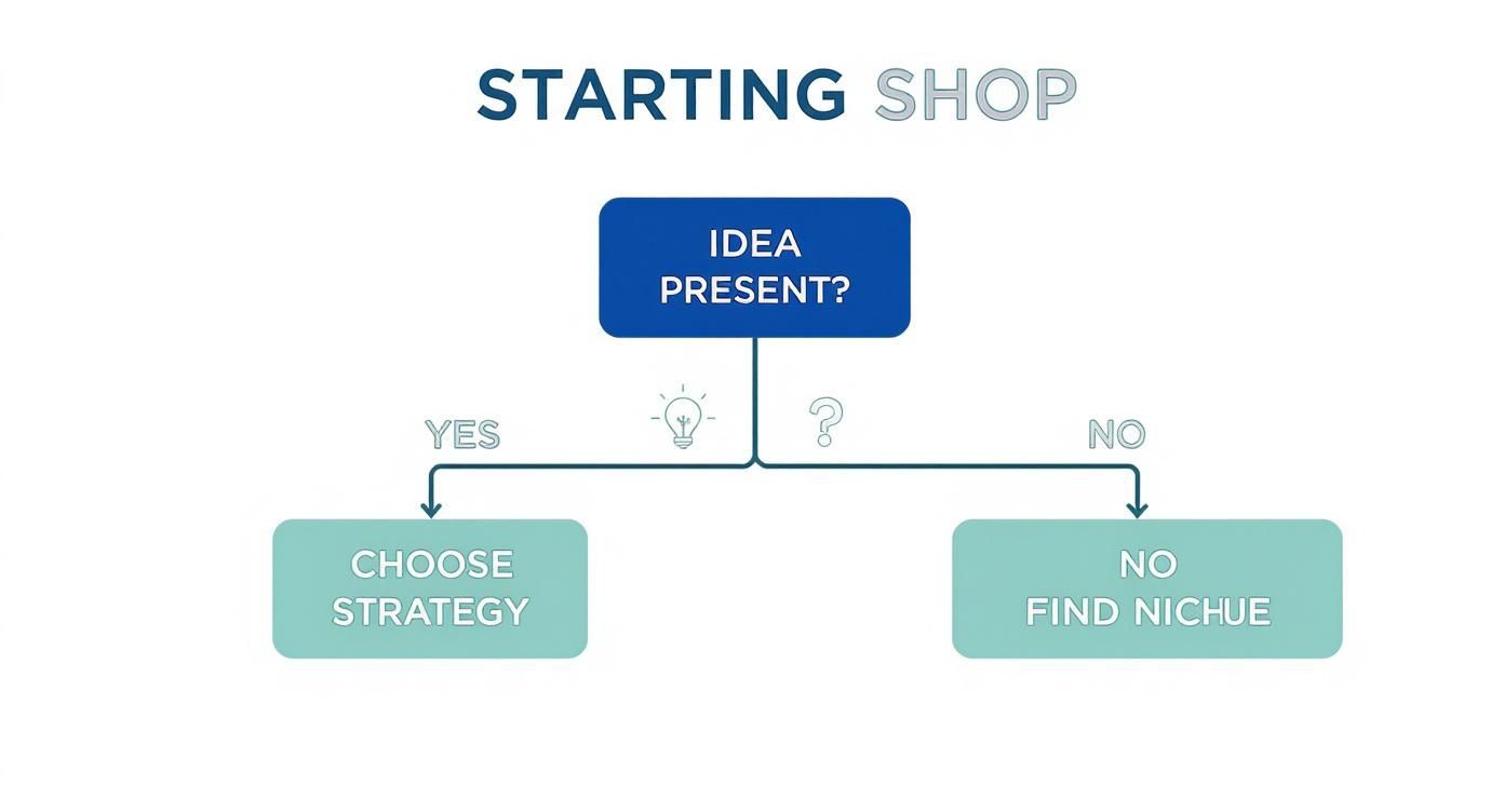 Infographic about eigenen online shop erstellen