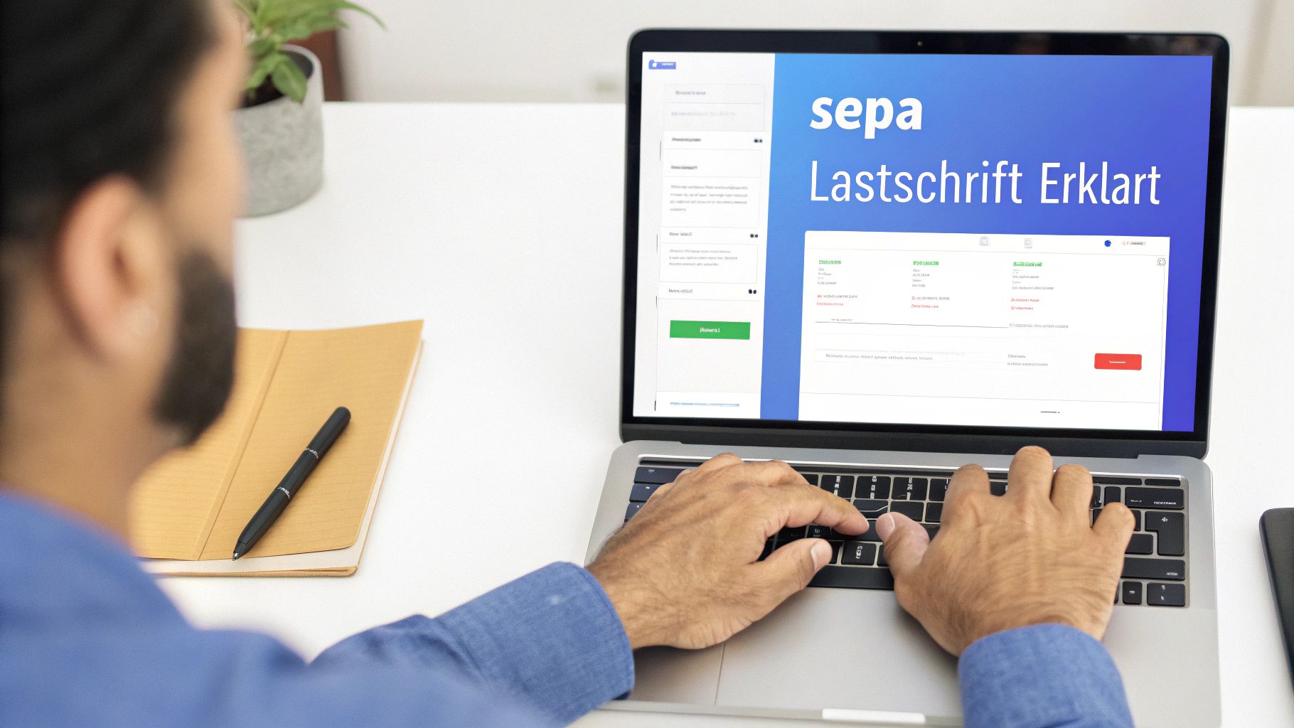 Eine Person gibt eine Kreditkarte an eine andere Person zur Bezahlung.