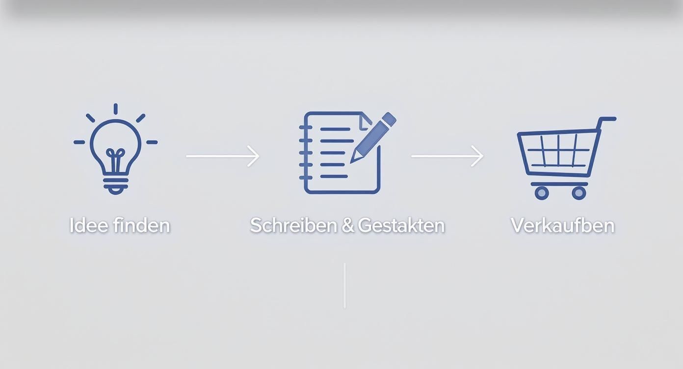 Infographic about wie erstelle ich ein ebook