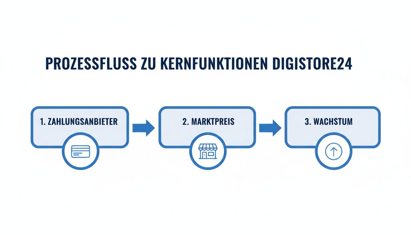 Infographic about digistore was ist das