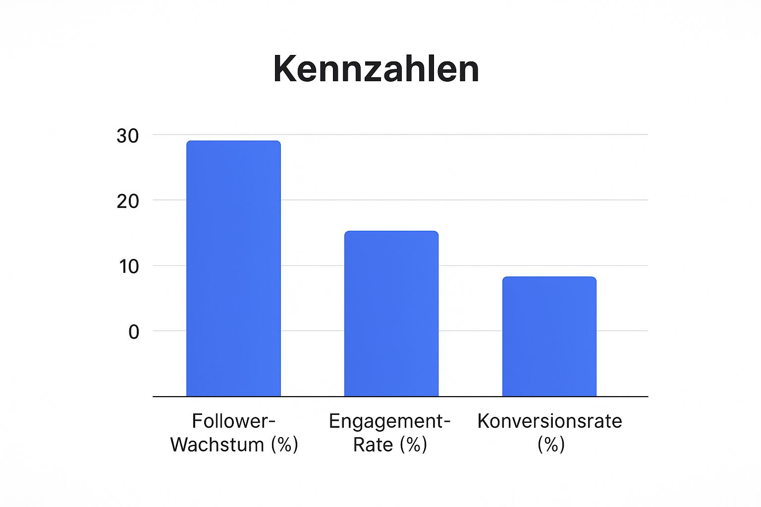Infographic about social media strategie entwickeln