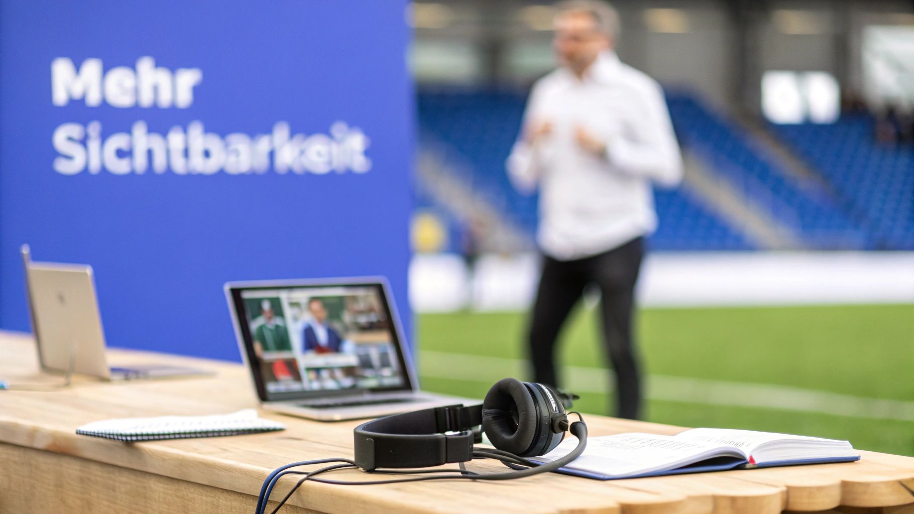 Eine Person plant an einem Whiteboard mit Haftnotizen eine Marketingstrategie für ihr Coach Online Business.