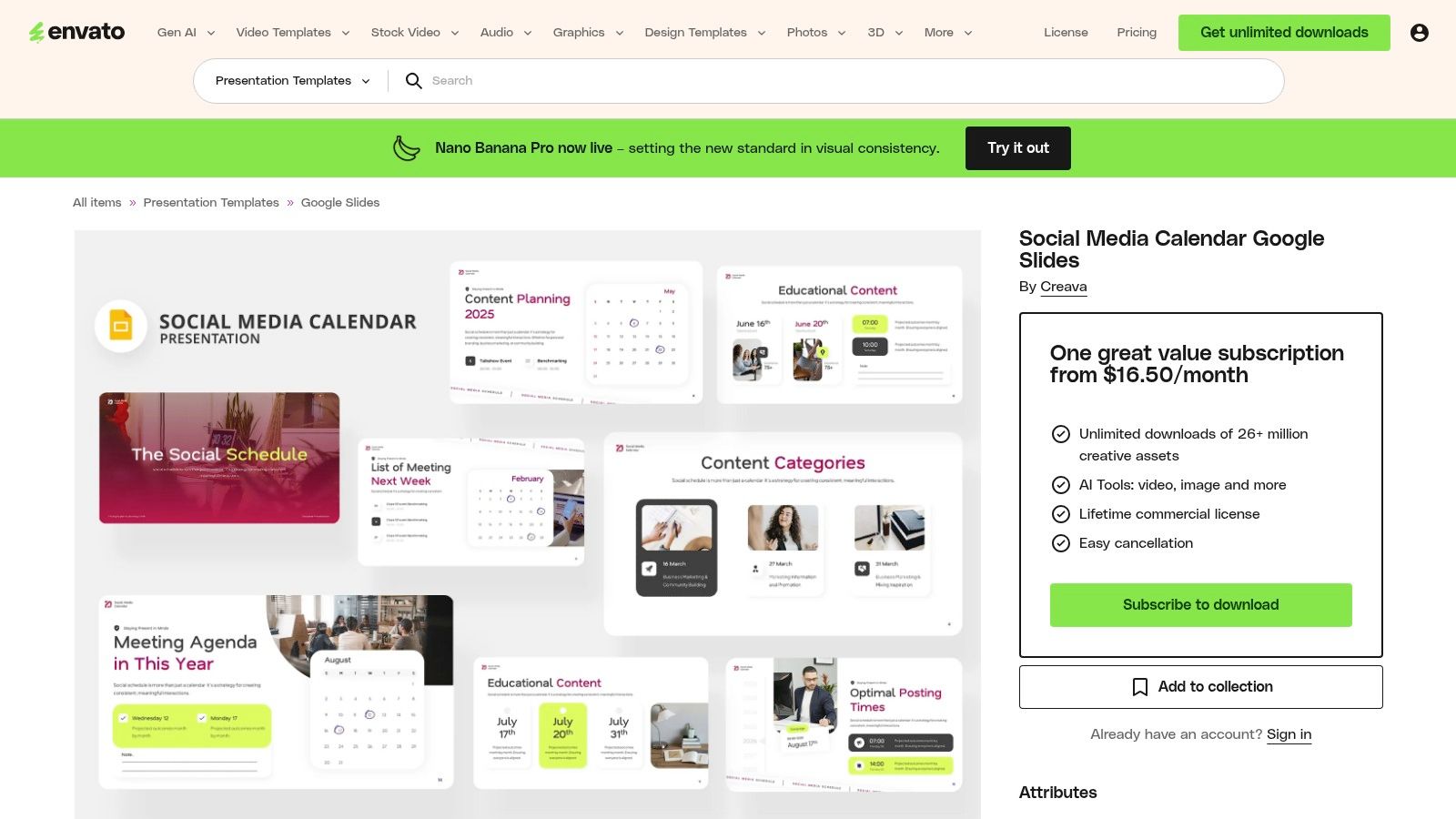 4. Envato Elements: Die Template-Fundgrube für Agenturen und Profis