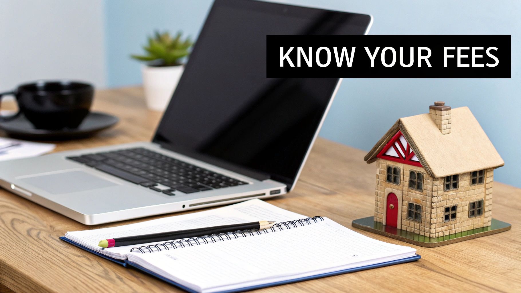 Landlord reviewing property management documents with an agent