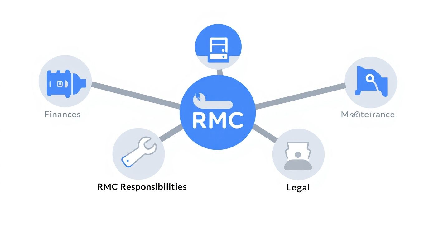 Infographic about resident management companies