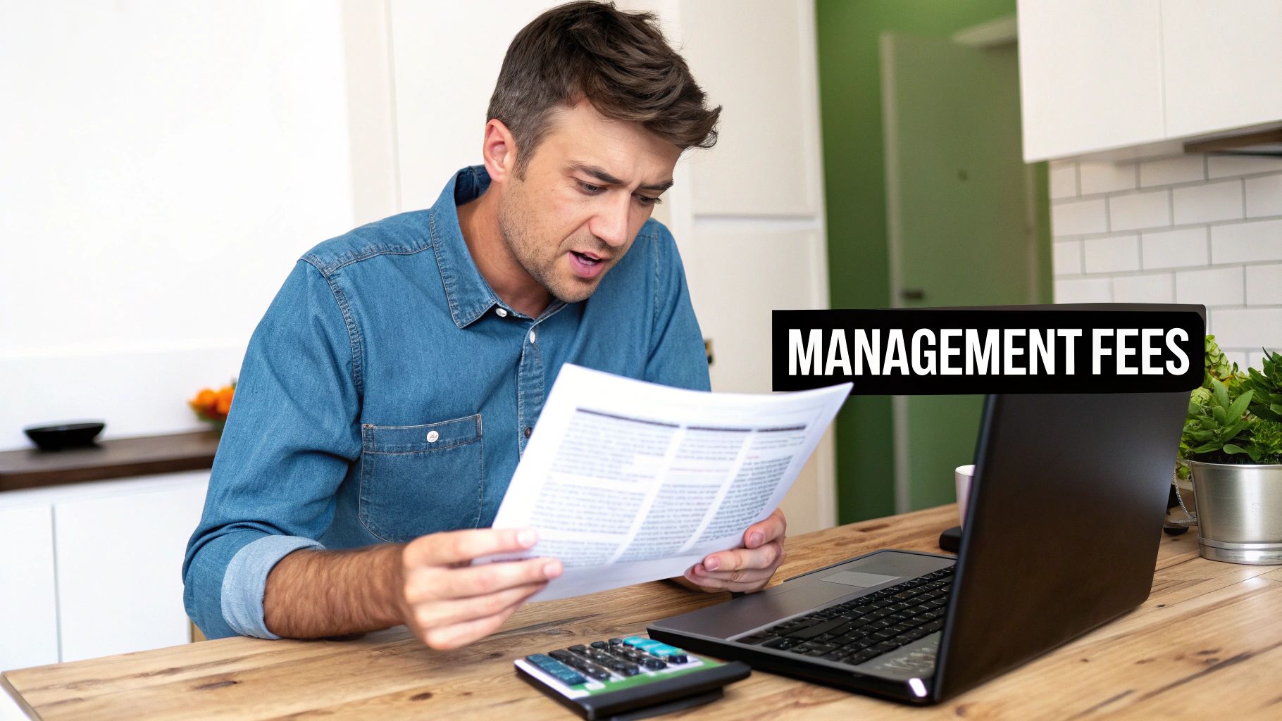 A property manager handing keys to a tenant