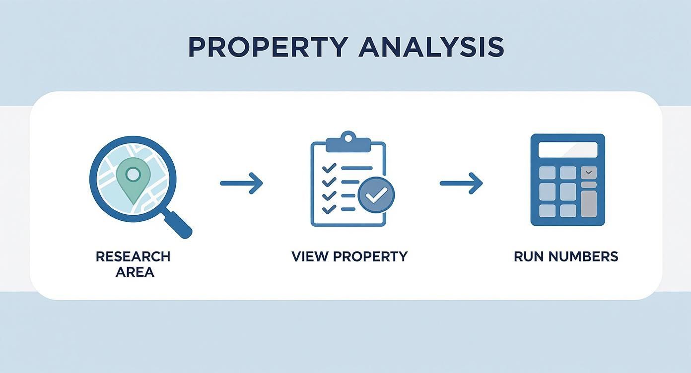Infographic about property investment for beginners