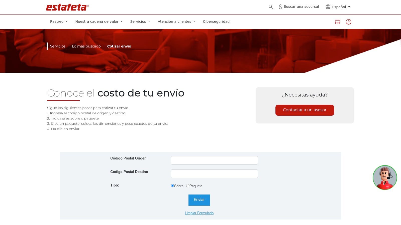 Estafeta: Cobertura nacional y soluciones de prepago para e-commerce