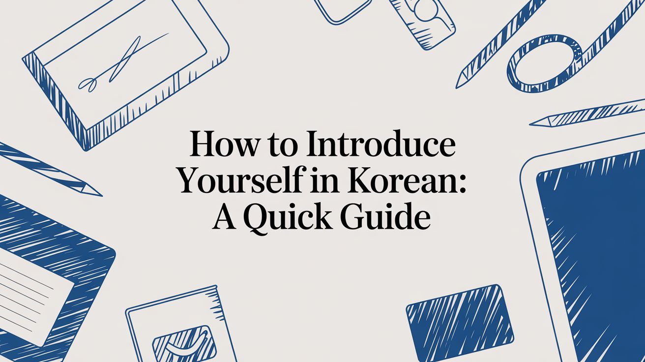 How to Introduce Yourself in Korean: A Quick Guide