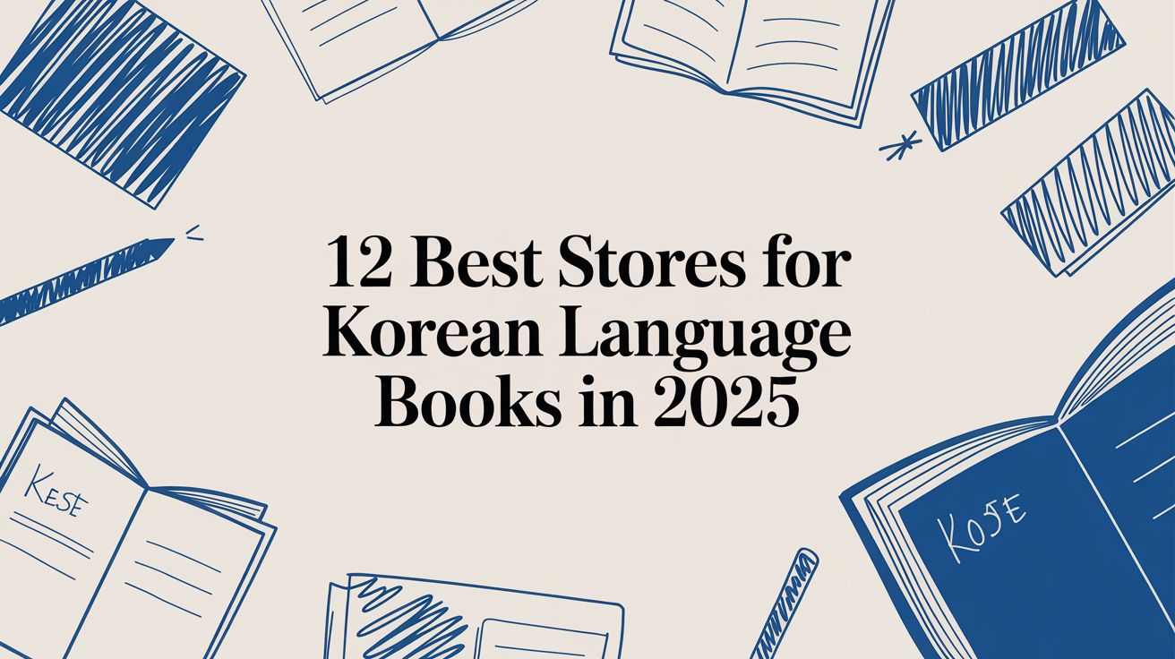 12 Best Stores for Korean Language Books in 2025