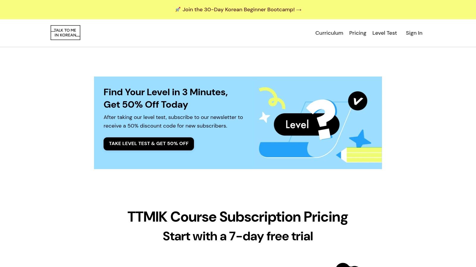 Talk To Me In Korean (TTMIK)