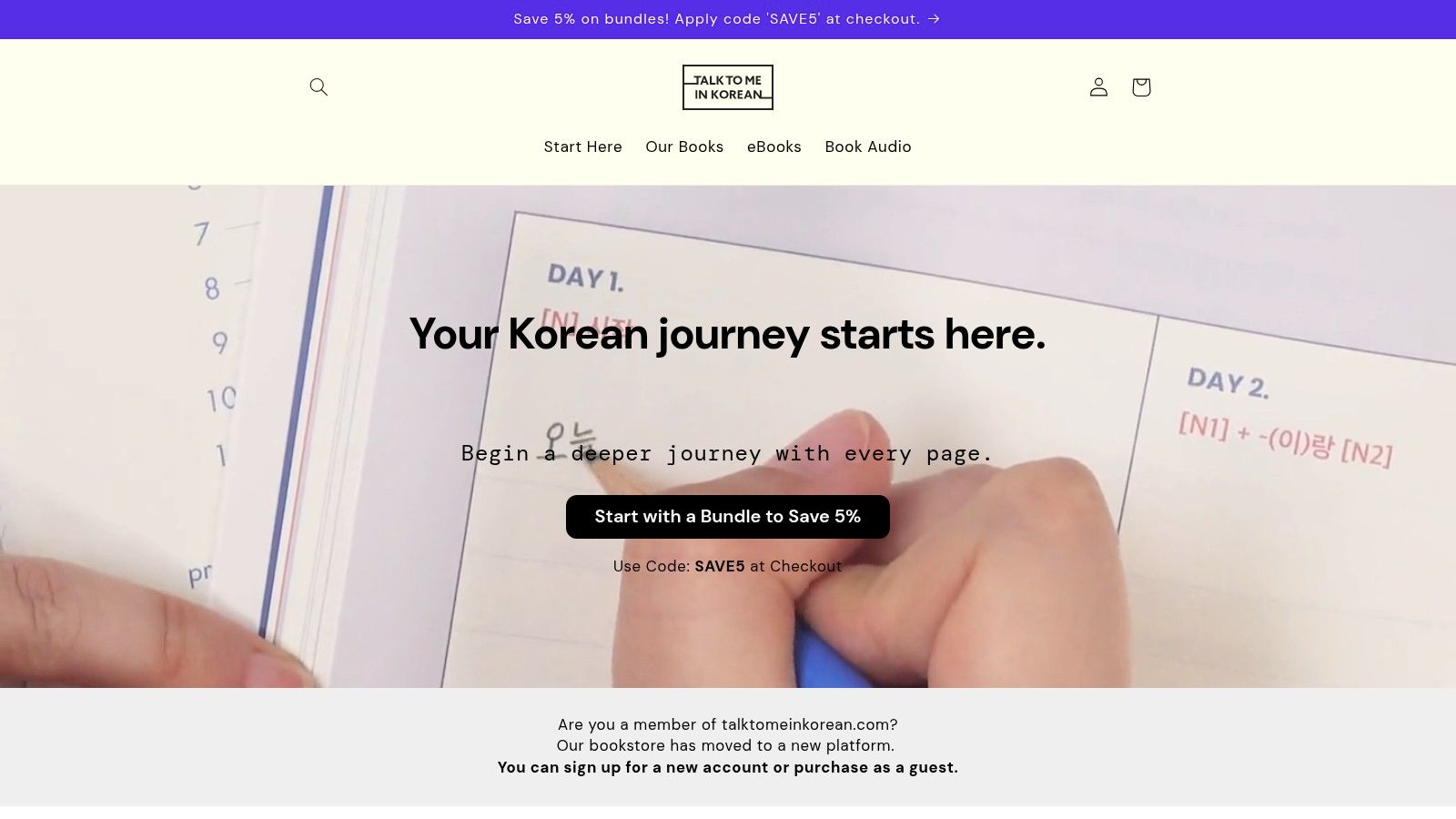 Talk To Me In Korean (TTMIK) – Official Store