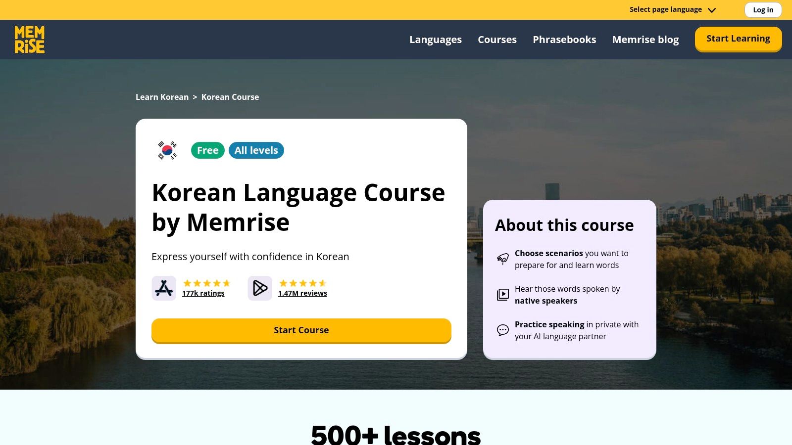 Memrise (Korean)