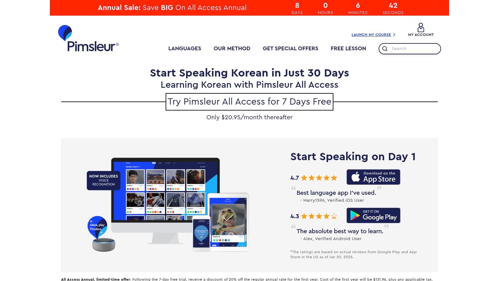 Pimsleur Korean