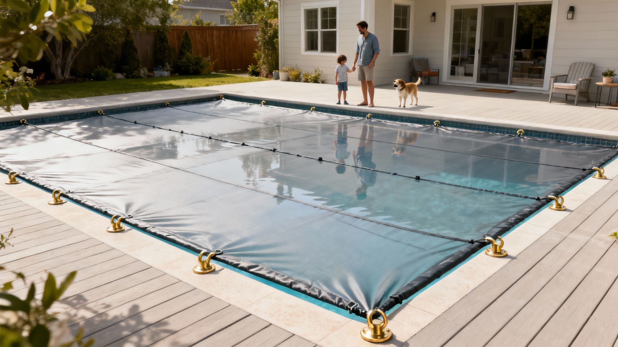 Pool Safety Cover Installation: A 2025 Guide | Pool & Landscaping of ...