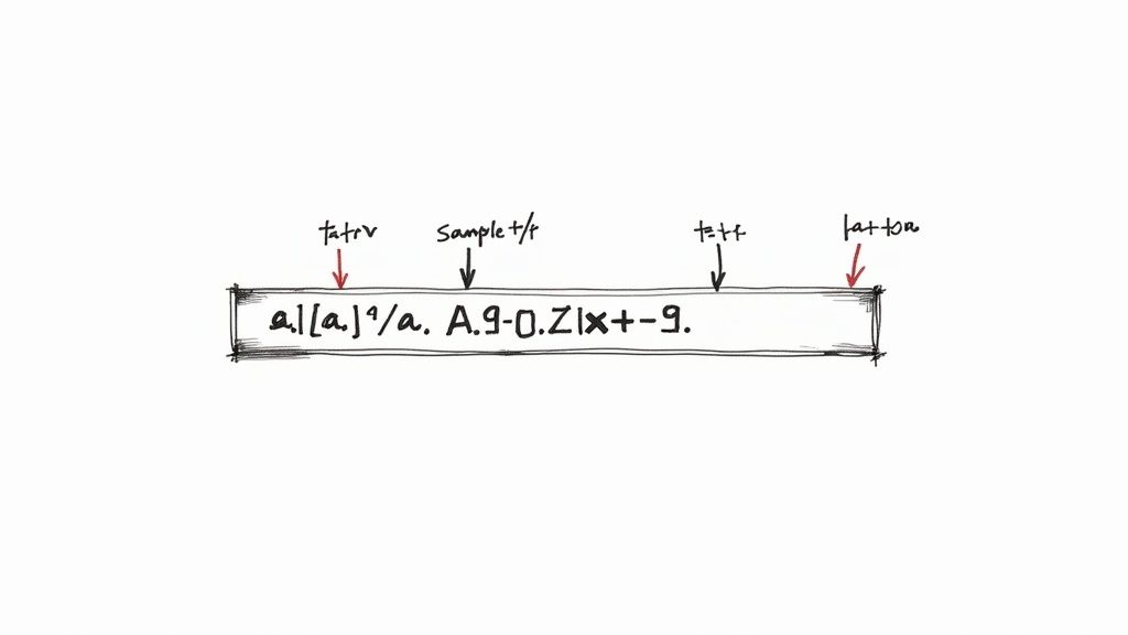 Pattern-based Validation with Regular Expressions