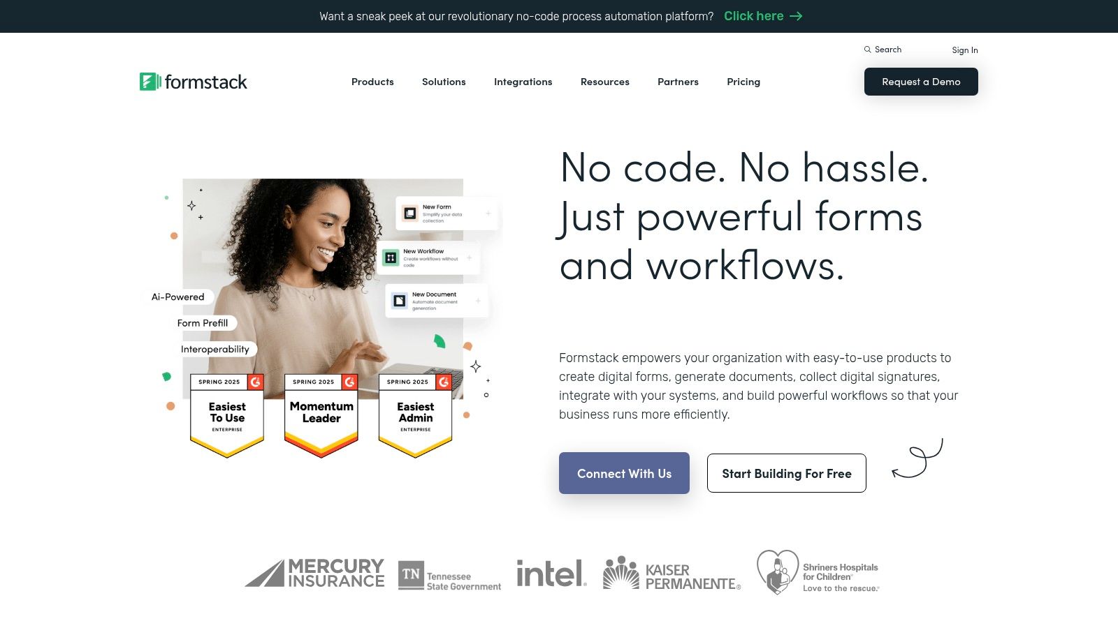 Formstack Forms (Free Plan)