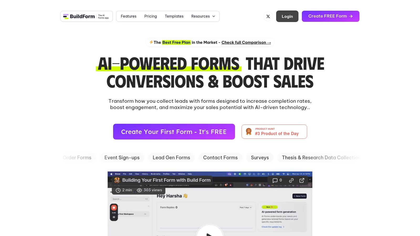 BuildForm