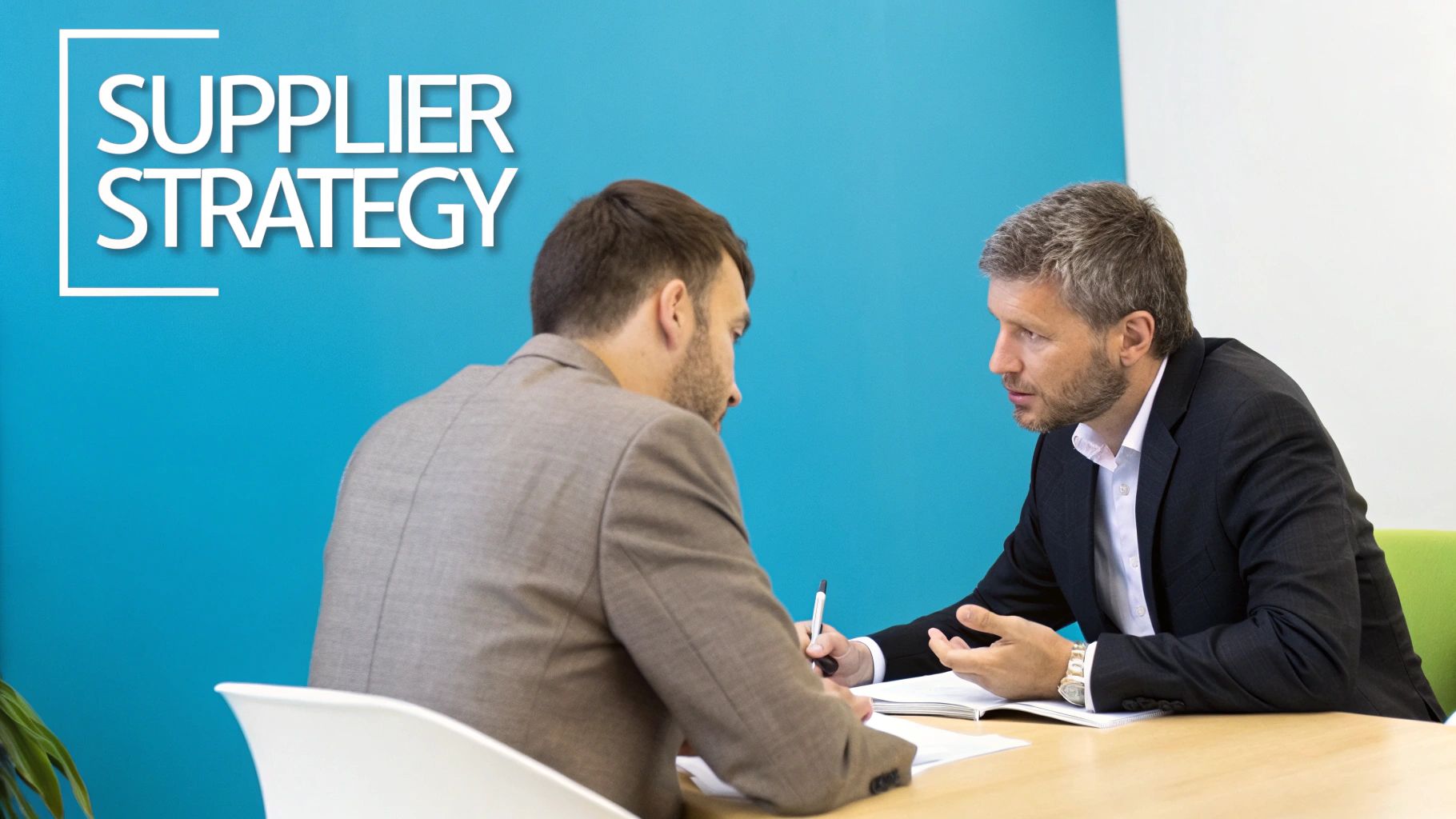 A flowchart illustrating the Supplier Relationship Management and Diversification process, starting with Supplier Selection, moving to Performance Monitoring, then to Collaborative Planning, and finally to Risk Mitigation through diversification.