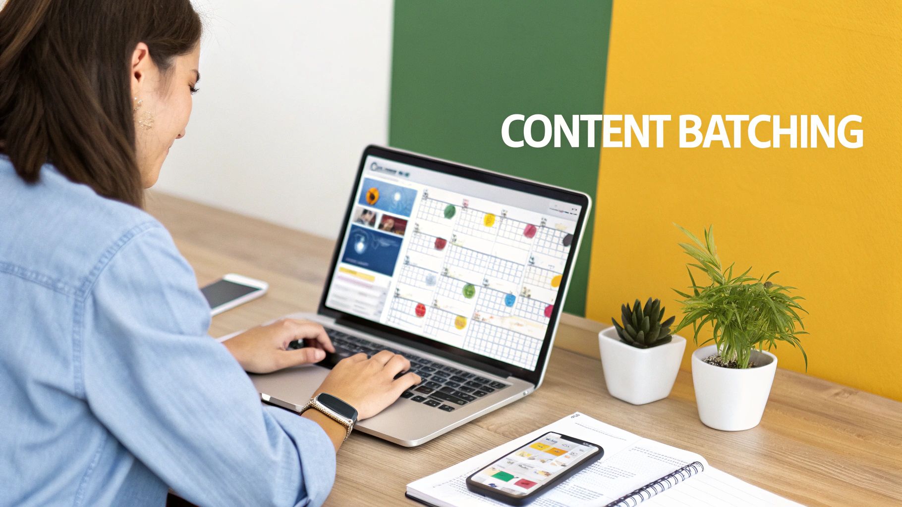 Content Batching and Scheduling